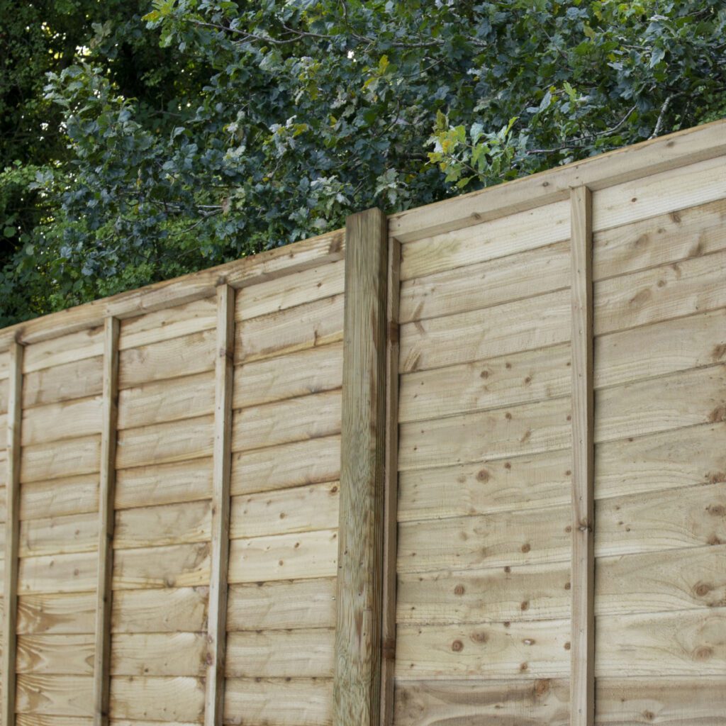 Forest Garden Reeded Slotted Post 8ft – Pack of 6 5013053135112 2